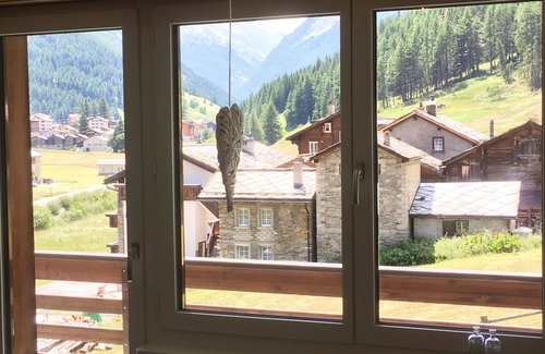 Saas-Balen Apartment | Beautiful apartment for 5 guests with WIFI, TV and balcony