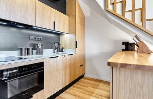 Abertamy Apartment | Beautiful apartment for 6 guests with WIFI, A/C, TV and balcony