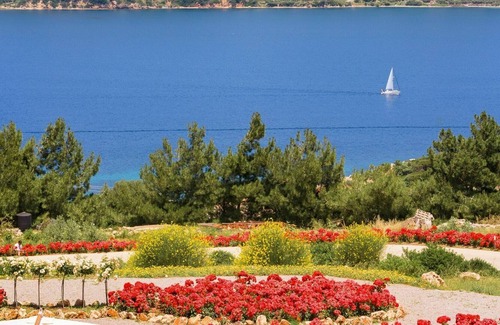 Samos Apartment | Beautiful apartment for 4 guests with A/C, WIFI, pool, TV, panoramic view and parking