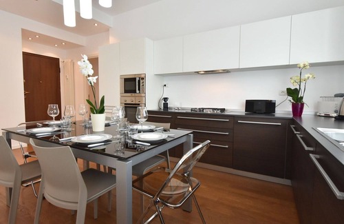 San Vittore Apartment | Beautiful apartment for 6 people with WIFI, A/C, TV, balcony and parking