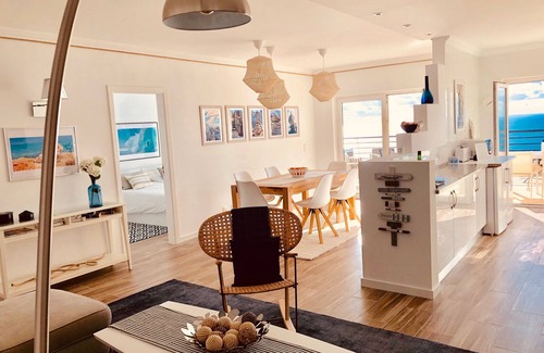 Santiago Apartment | Beautiful apartment, jacuzzi & large terrace with sea view