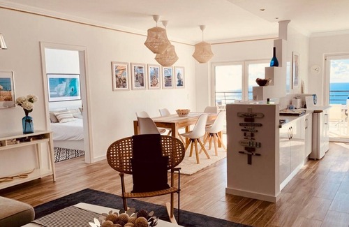 Santiago Apartment | Beautiful apartment, jacuzzi & large terrace with sea view