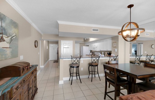 Panama City Beach Condo | BEAUTIFUL BEACHFRONT! SPACIOUS COASTAL RETREAT! 1 MILE E OF PIER PARK!