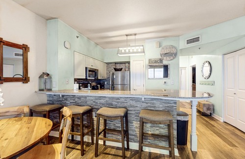 Panama City Beach Condo | Beautiful beachfront home with fantastic Gulf views, pool, & hot tub
