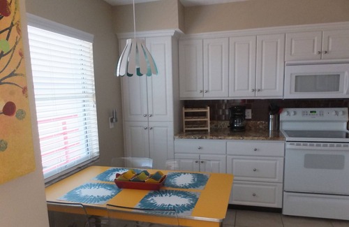Madeira Beach Condo | Beautiful beach view from master bedroom/kitchen/front room!