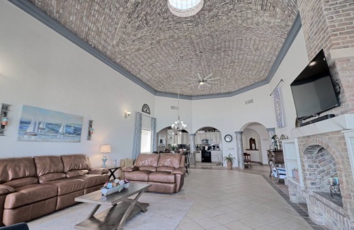 Penasco House | Beautiful Beachfront Oceanfront Home Water Slides Las Palmas Resort Sandy Beach
