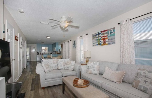 Fort Morgan House | Beautiful Beachfront Pet Friendly Duplex -AOK-East