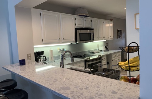Oak Bluffs Condo | Beautiful Beachfront “Oasis by the Sea” in the Heart of Oak Bluffs!
