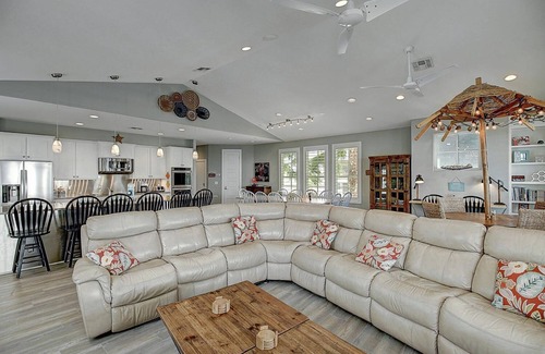 Port Aransas House | Beautiful coastal home with elevator. Just steps to the beach!