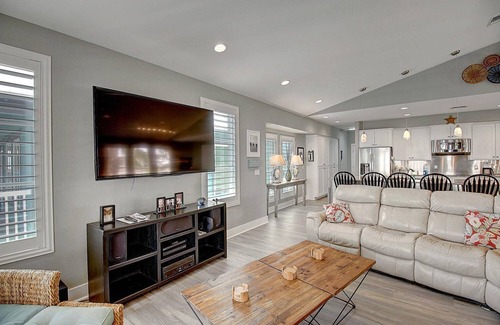 Port Aransas House | Beautiful coastal home with elevator. Just steps to the beach!