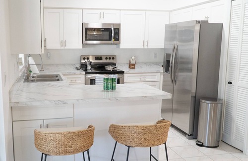 Englewood East House | Beautiful Coastal Home 4 miles from the beach! With Hot tub!