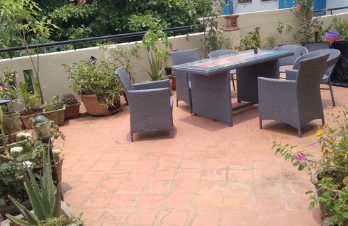 Cooke Town House | Beautiful, cozy room with green terrace garden