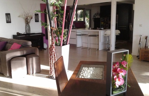 Plateau-Caillou House | Beautiful Creole villa with exceptional ocean view-Pool-Jacousi - West of the island