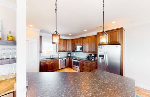 Ocean City Beach House | Beautiful dog-friendly ocean view home with hot tub, lovely balcony, W/D & AC