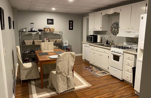 Fayetteville Apartment | Beautiful daylight basement furnished apartment near everything!