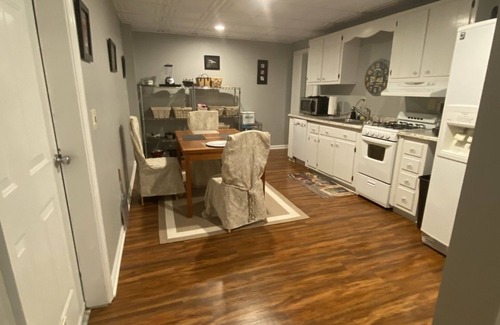 Fayetteville Apartment | Beautiful daylight basement furnished apartment near everything!