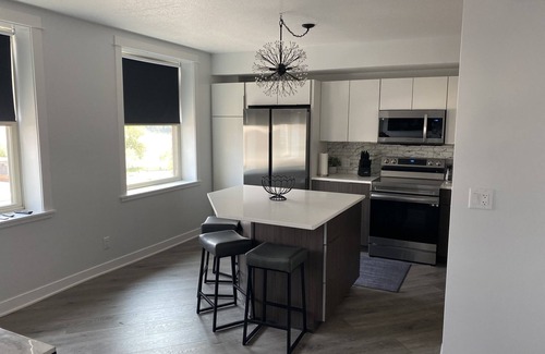 Muscatine Condo | Beautiful Downtown Condo over looking the River
