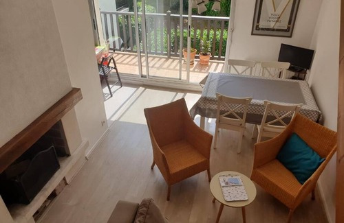 Cabourg Apartment | Beautiful duplex 52 m2 center Cabourg 4-6 people tennis included - everything on foot