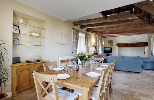 Daglan House | Beautiful farmhouse, adjoining cottage and swimming pool with lovely views