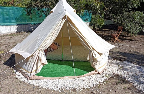 Coin RV Rental | Beautiful Glamping Tent Surrounded by Nature