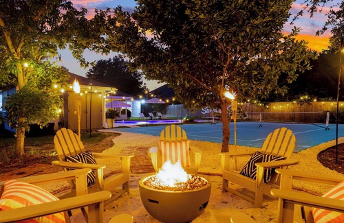 Treasure Cove House | Beautiful home- pickle ball, pool, fire pit, game room, & basketball