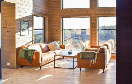 Gautefall House | Beautiful Home In Drangedal With Sauna