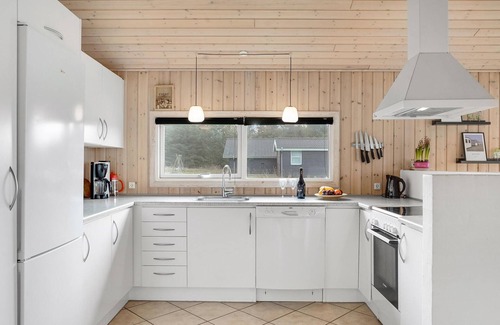 Lokken House | Beautiful home in Løkken with sauna