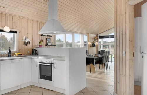 Lokken House | Beautiful home in Løkken with sauna