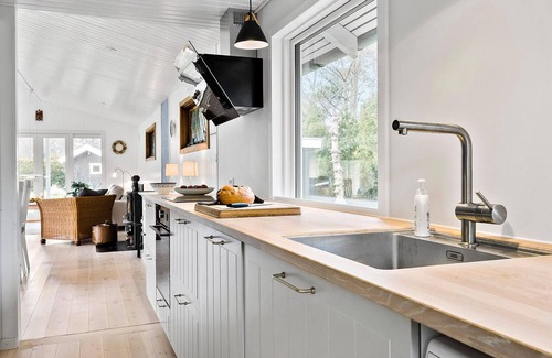 Melby House | Beautiful home in Melby with kitchen