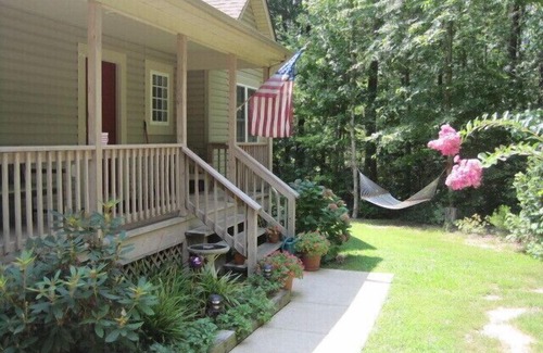 Bumpass House | Beautiful home on 5 wooded acres w/ short walk to private boat house, swim deck