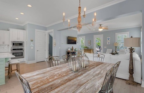 Santa Rosa Beach House | Beautiful Home! 3 Bikes & 6-Seater Golf Cart! Steps to the Pool! - Out with the