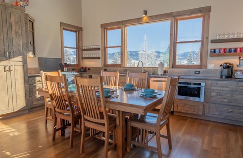 Crested Butte House | Beautiful home with mountain, valley and river views - one mile from town