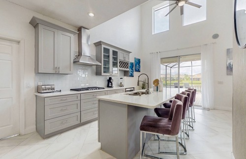 Crescent Lakes House | Beautiful home with private pool, game room and basketball court