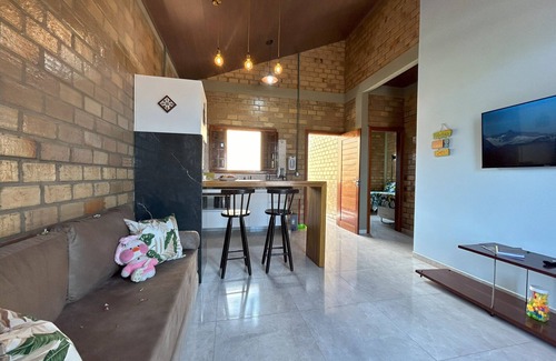 Rio Tinto House | Beautiful Ipê House - 1st floor - 2 bedrooms - APA Barra de Mamanguape