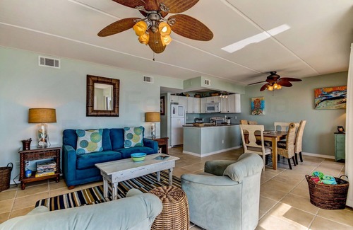 Ocean Cay Condo | Beautiful kitchen, oceanfront with breathtaking views, steps to the beach!