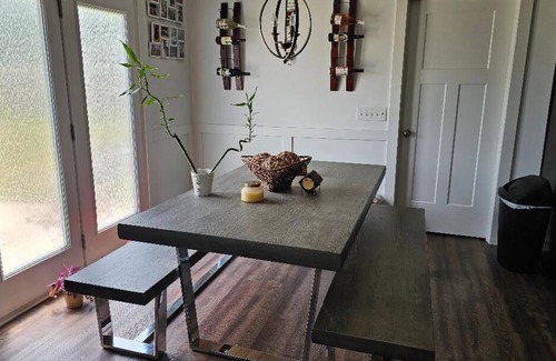 Reed Creek House | Beautiful lake and fishing and park areas with great downtown dining