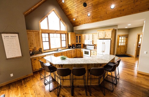 South Haven House | Beautiful Lake House with Private Beach, Large Yard - Great for Families
