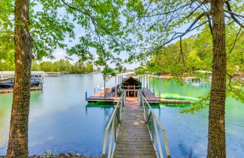 Seneca House | Beautiful Lake Keowee Home with Boat Dock and Fire Pit