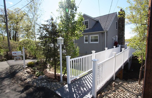 Lake Hopatcong Cottage | Beautiful Lakefront Home with Amazing Lake Views. Dog Friendly!