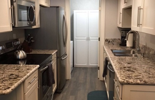 Desert Shores Condo | Beautiful Lakefront Condo with Amazing Views!