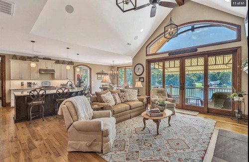 Huddleston House | Beautiful lakeside family or corporate retreat with pool, hot tub, and more!
