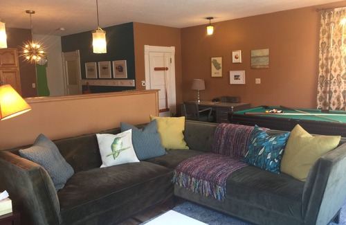 Decorah Apartment | Beautiful Large Loft on Historic Water Street in Downtown Decorah