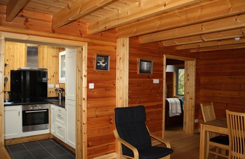 Strontian Cabin | Beautiful Log Cabin in a Stunning Location with Mountain and Loch Views