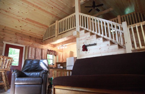 Hayward Cabin | Beautiful Log Cabin Situated On Quiet Smith Lake 3 Miles North Of Hayward, Wi.