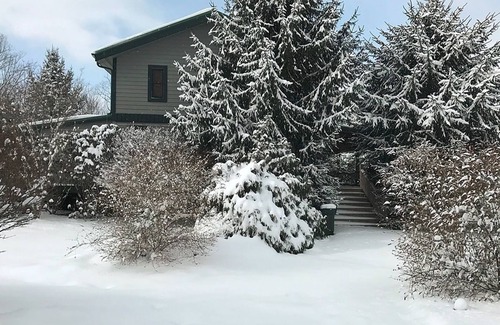 Valle Crucis Cabin | Beautiful Log Cabin with river access to The Watagua. Newly added Fire Pit