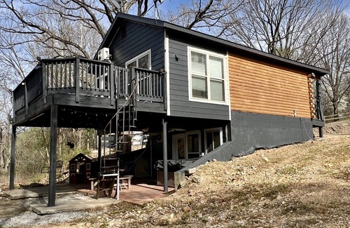Afton Cabin | Beautiful Log Cabin with lake access, pond, and 4-wheeling trails