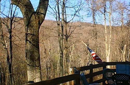 Stanley Ski Chalet | Beautiful Log Chalet, Hot Tub, Gas Grill, Secluded on 6 wooded acres. Privacy