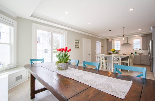 Asbury Park House | Beautiful modern Victorian home with a 14’x21’ Inground salt water pool.