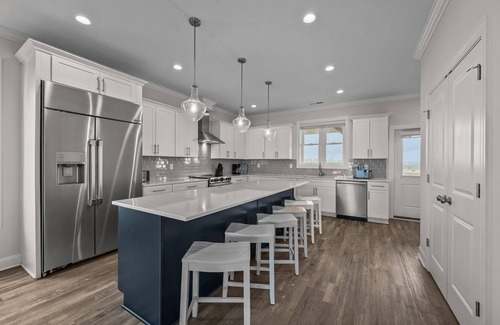 North Topsail Beach House | Beautiful ocean view home with private pool and hot tub with direct beach access