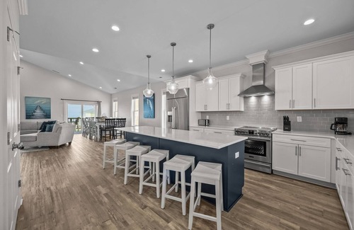 North Topsail Beach House | Beautiful ocean view home with private pool and hot tub with direct beach access